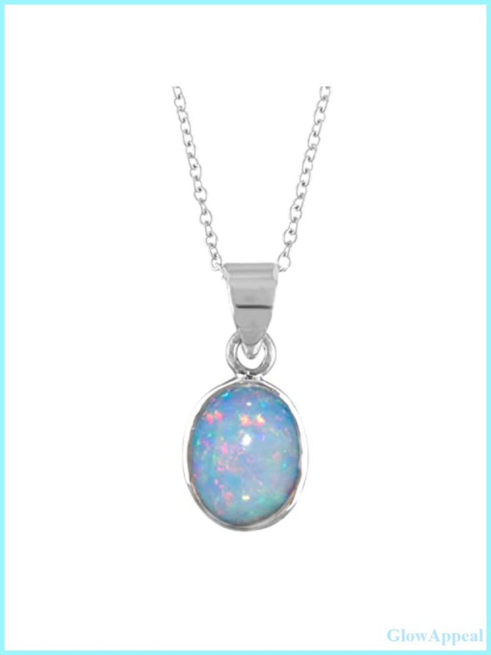 Natural Ethiopian Fire Opal Pendant Necklace 925 Sterling Silver Adjustable